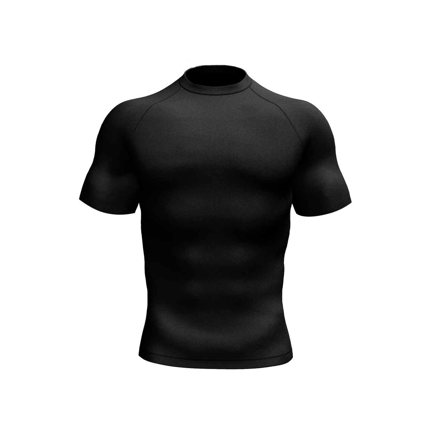 "CRUCIFIER" Black Compression Shirt(Short-sleeves)